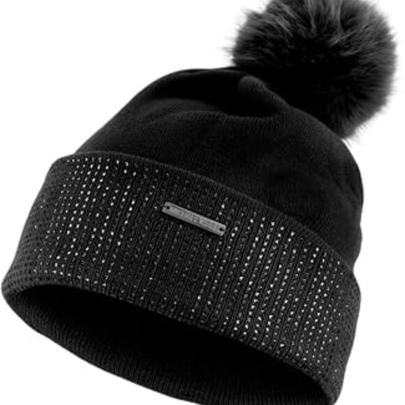 #1373 Michael Kors Womens Fine Crystal Cuff Hat main image 4